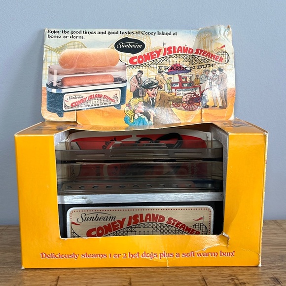 1978 Sunbeam Coney Island Hotdog Steamer - Picture 1 of 8
